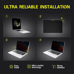 Protector Pantalla Anti-espia Imán Macbook Pro 16¨ M1 M2 M3 M4