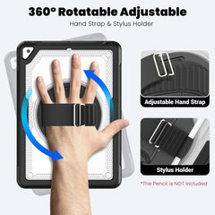 Estuche Antigolpe Full 360° Base Giratoria iPad 7  8 9 10.2